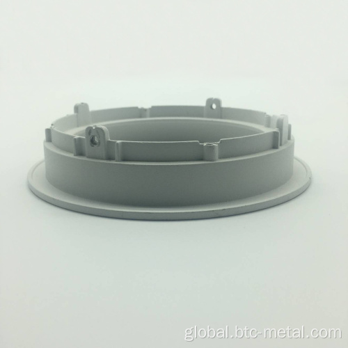  Led Light Cover Parts LED Aluminum Lamp Housing Cover Supplier